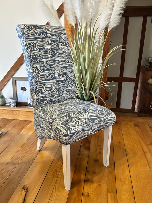 Lime Washed Oak Ladder Chair